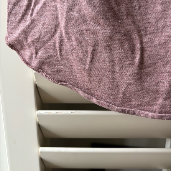 Wilfred mauve rose raw edge tshirt, size M - Picture 3 of 8